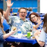 Family Weekend - lunch time